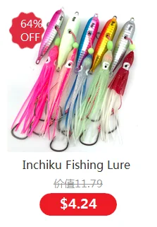 Soft Squid Fishing Trolling Lure 2g 7g 15g 20g 60g Luminous UV Squid Jig For Sea Fishing Boat Fishing Wobblers Bait Rockfishing - Image 55