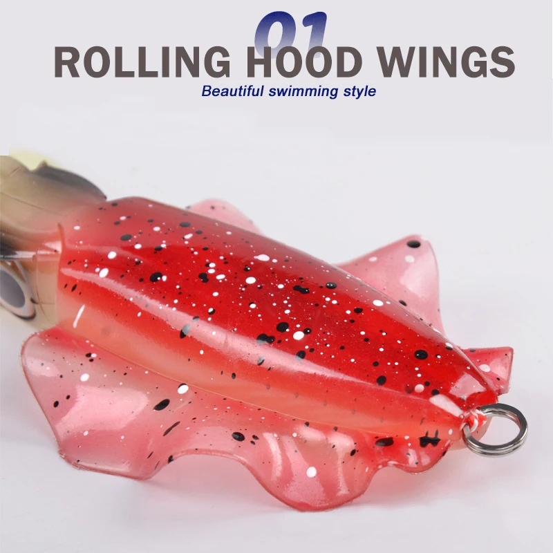 Soft Squid Fishing Trolling Lure 2g 7g 15g 20g 60g Luminous UV Squid Jig For Sea Fishing Boat Fishing Wobblers Bait Rockfishing - Image 60